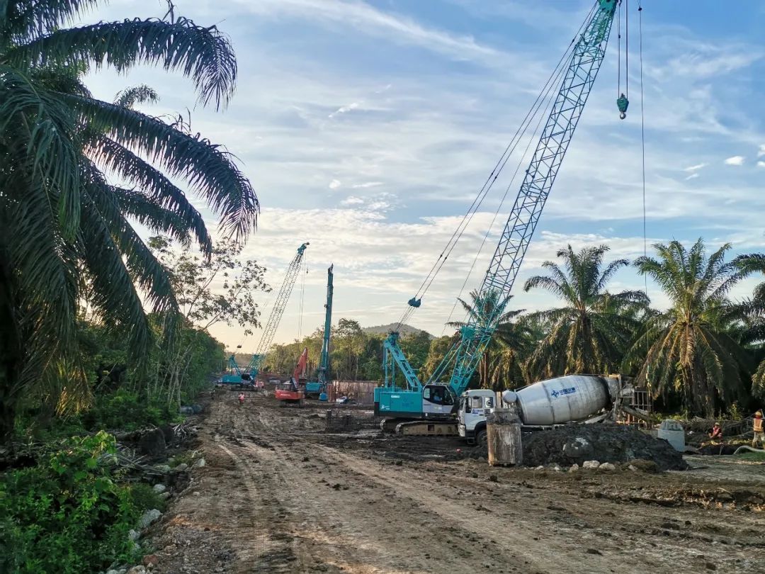 “疫”勢增長！馬來西亞東海岸鐵路（ECRL）樁基項目進入建設(shè)高峰期