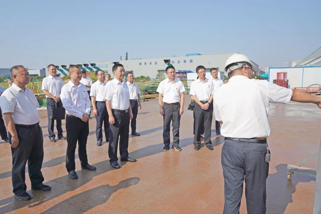湖南省委常委、省紀(jì)委書記、省監(jiān)委代理主任王雙全調(diào)研山河智能
