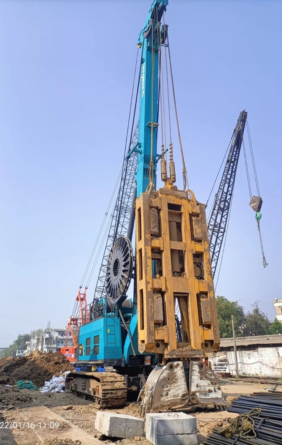感謝信！山河智能SWHG70液壓抓斗助力海外基礎(chǔ)施工獲肯定
