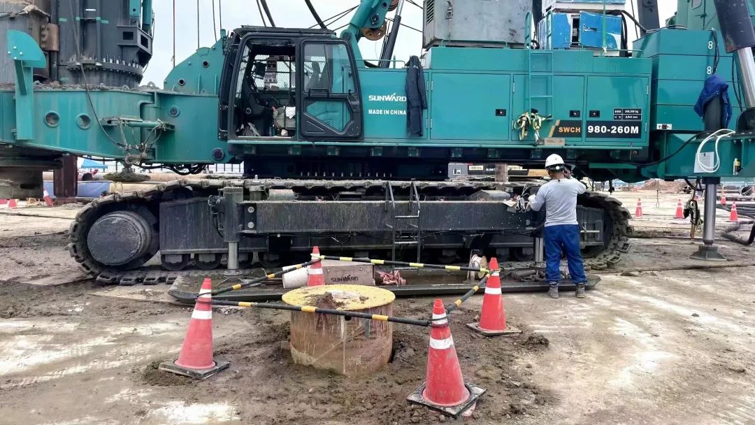 “全球最高樁架”嶄露頭角！山河智能實力助建韓國首爾麻古MICE綜合園區(qū)