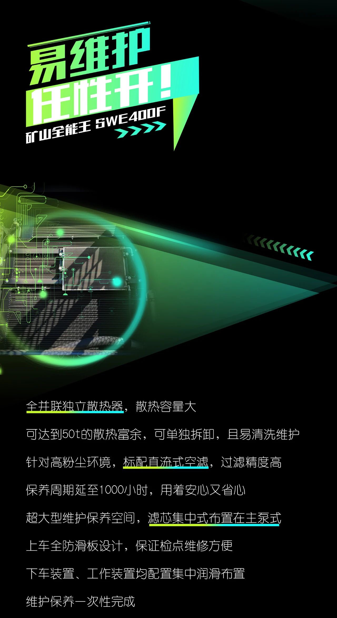 國四精品 | 要產(chǎn)能、夠有勁！“滿級”挖機還得看“礦山全能王”SWE400F