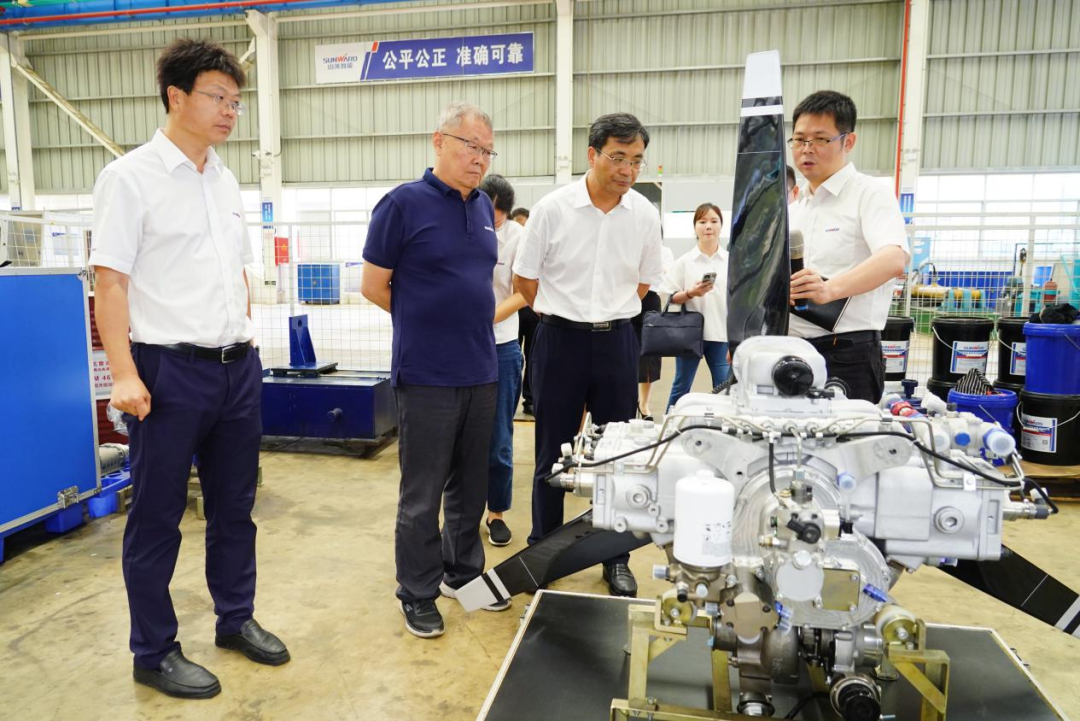 湖南省人社廳廳長(zhǎng)李永軍調(diào)研山河智能
