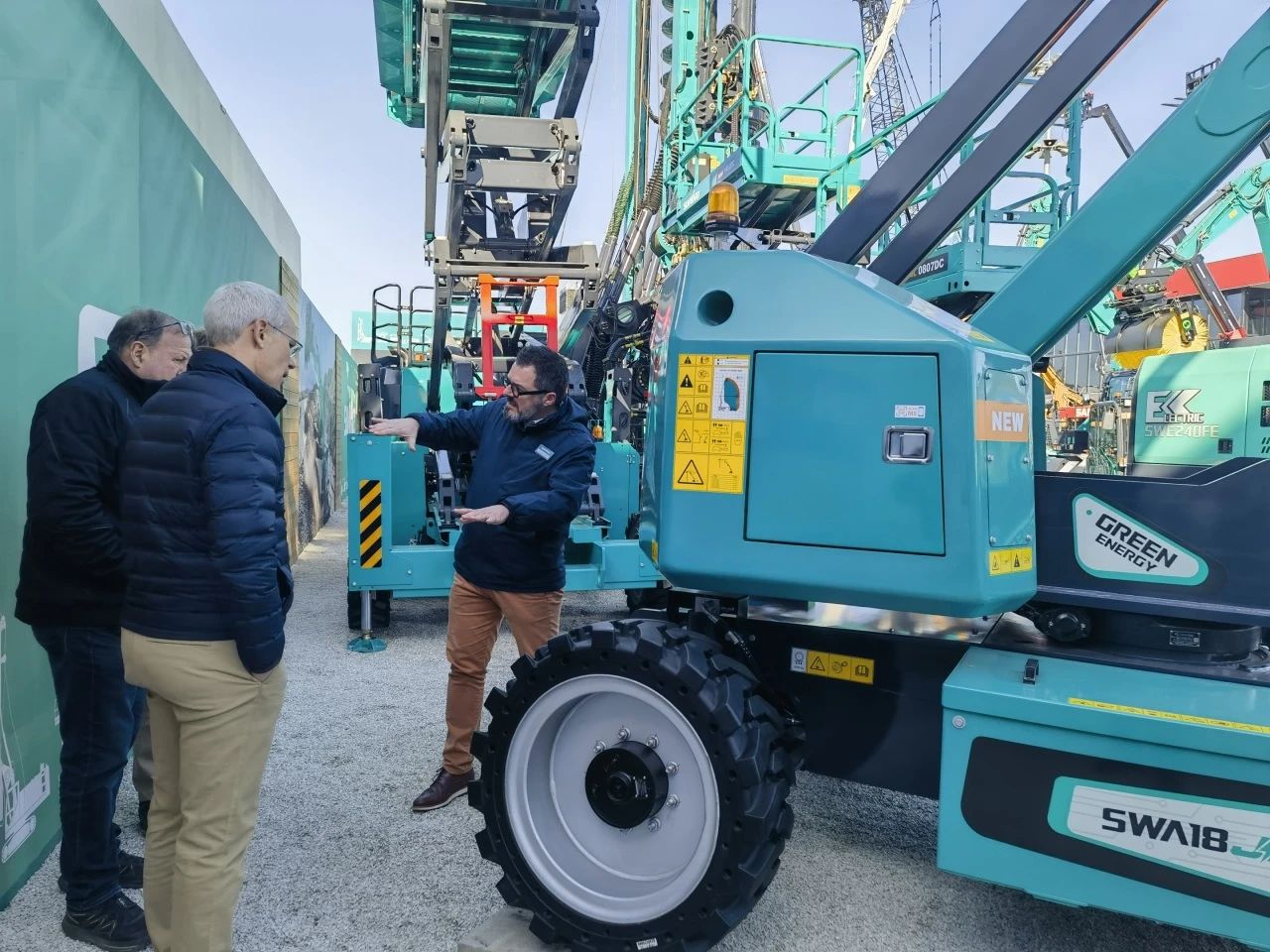 山河智能高空機械閃耀Bauma 2025！ 新能源技術(shù)與創(chuàng)新產(chǎn)品獲全球矚目