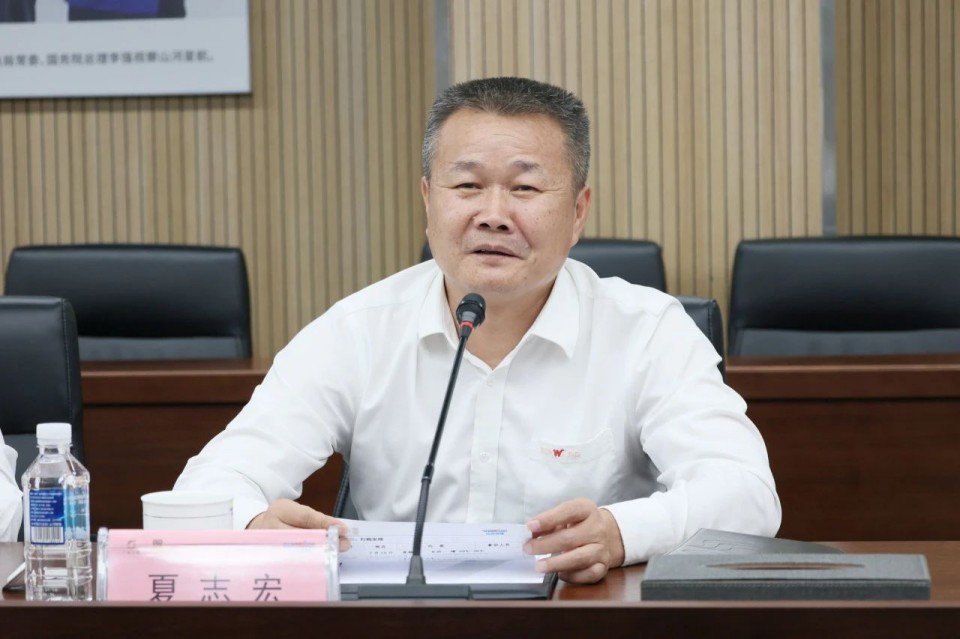 共商合作，建華控股有限公司董事長汪貴華到訪山河智能