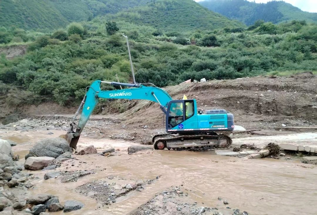 關(guān)注！山河智能緊急馳援甘肅榆中